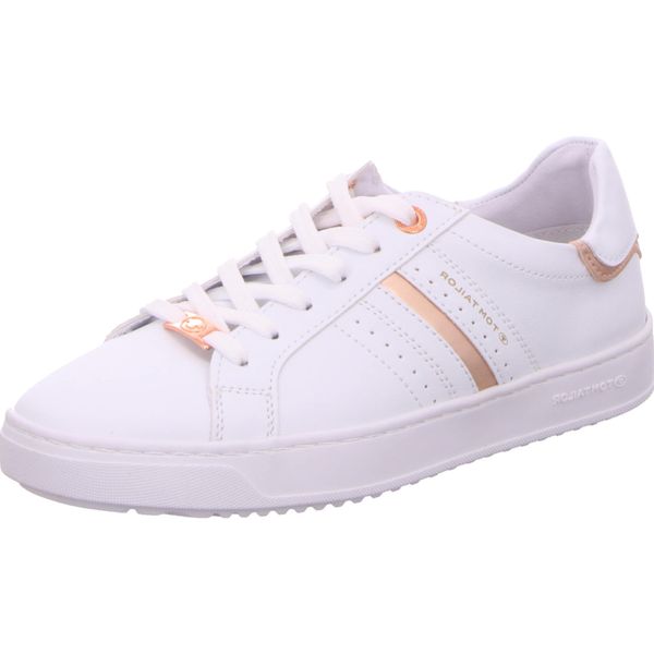 TOM TAILOR TOM TAILOR Ниски маратонки  розово злато / бяло