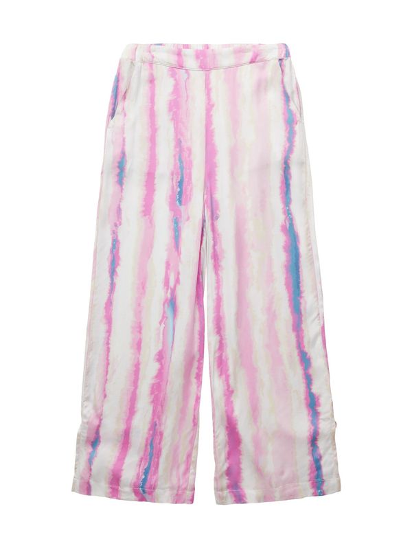 TOM TAILOR TOM TAILOR Панталон  шампанско / циан / пудра / еосин