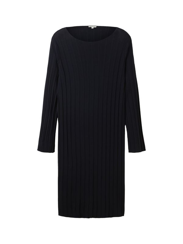 TOM TAILOR TOM TAILOR Плетена рокля  морскосиньо