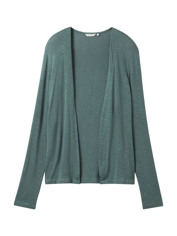 TOM TAILOR TOM TAILOR Плетена жилетка  елхово зелено