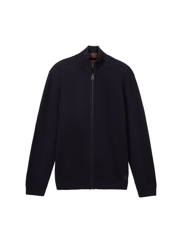 TOM TAILOR TOM TAILOR Плетена жилетка  морскосиньо