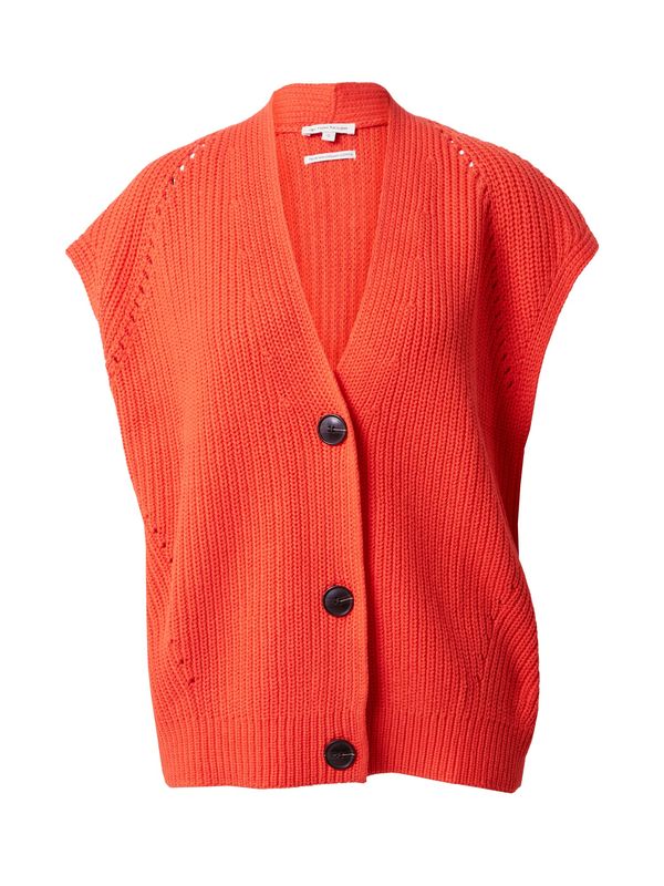 TOM TAILOR TOM TAILOR Плетена жилетка  оранжево-червено