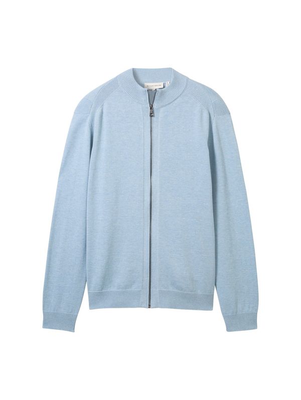 TOM TAILOR TOM TAILOR Плетена жилетка  светлосиньо