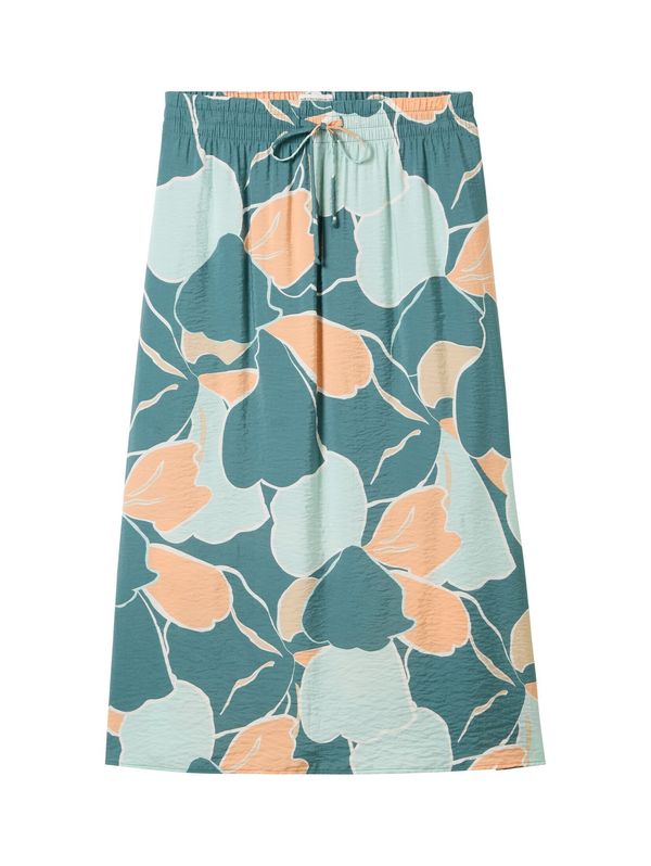 TOM TAILOR TOM TAILOR Пола  мента / тъмнозелено / оранжево