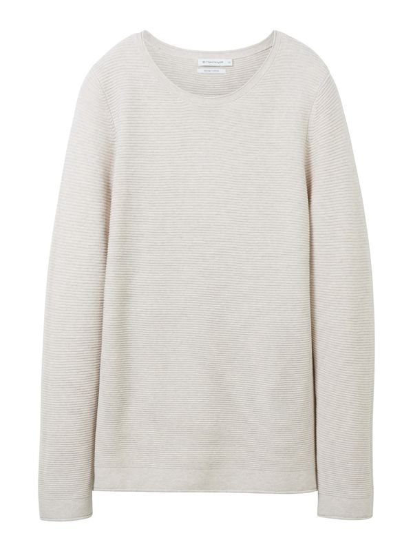 TOM TAILOR TOM TAILOR Пуловер  бежово меланж