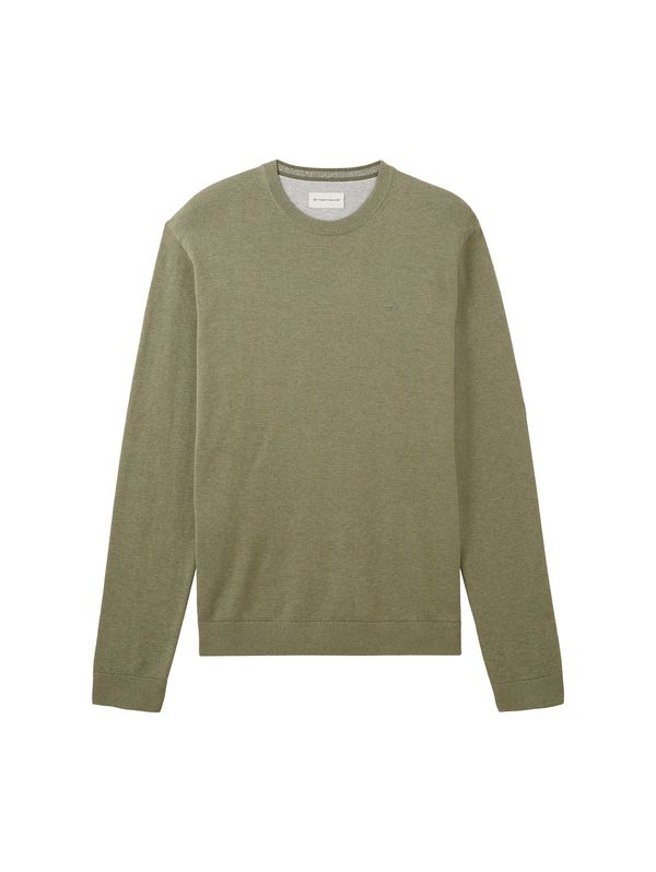 TOM TAILOR TOM TAILOR Пуловер  маслина