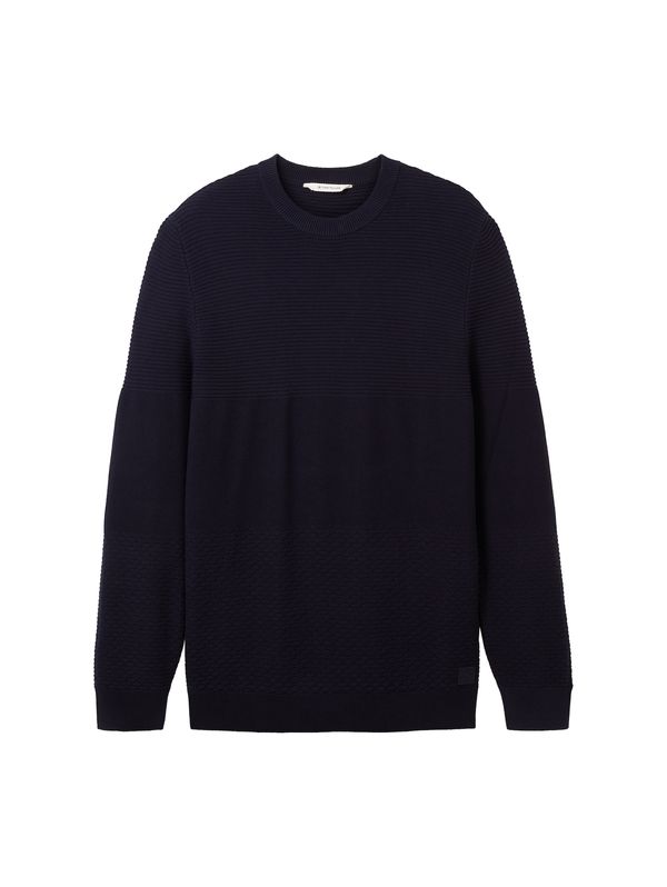 TOM TAILOR TOM TAILOR Пуловер  нейви синьо
