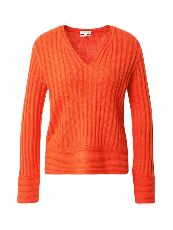TOM TAILOR TOM TAILOR Пуловер  оранжево