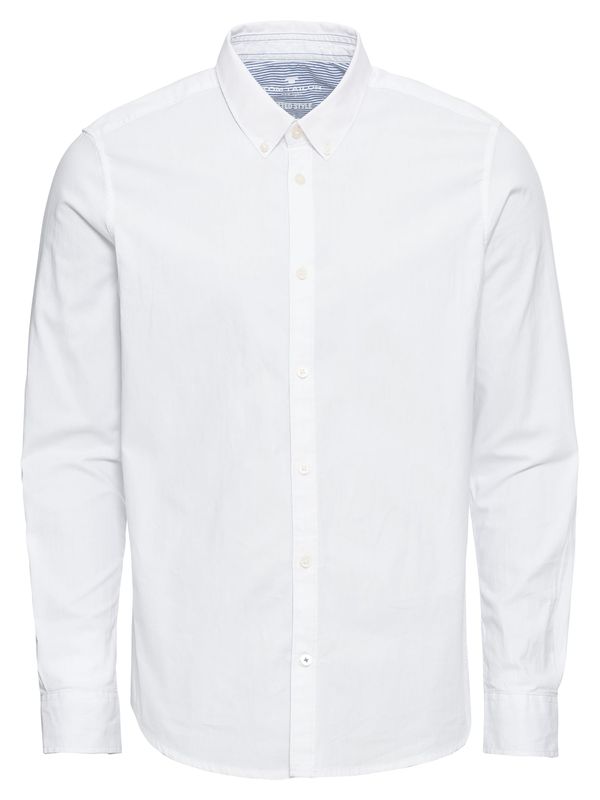 TOM TAILOR TOM TAILOR Риза 'Floyd'  бяло