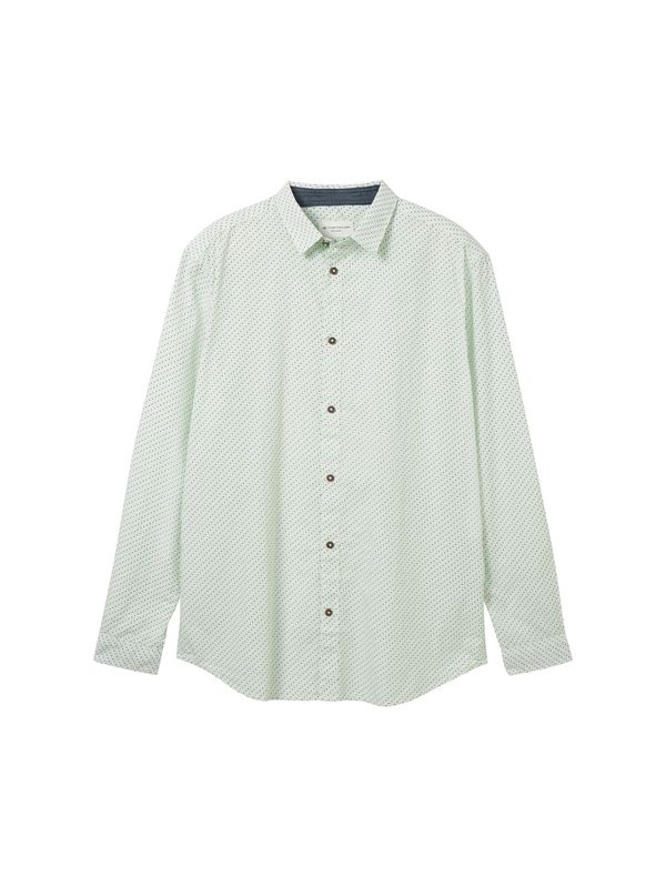 TOM TAILOR TOM TAILOR Риза  мента / светлозелено / черно