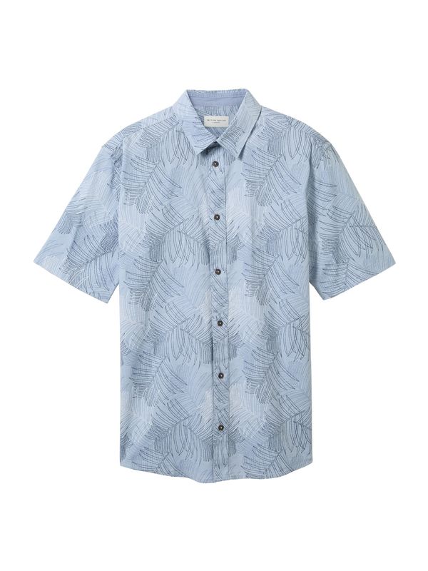 TOM TAILOR TOM TAILOR Риза  морскосиньо / сапфирено синьо / светлосиньо / бяло