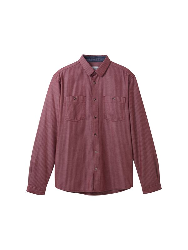 TOM TAILOR TOM TAILOR Риза  пъпеш / пастелно червено