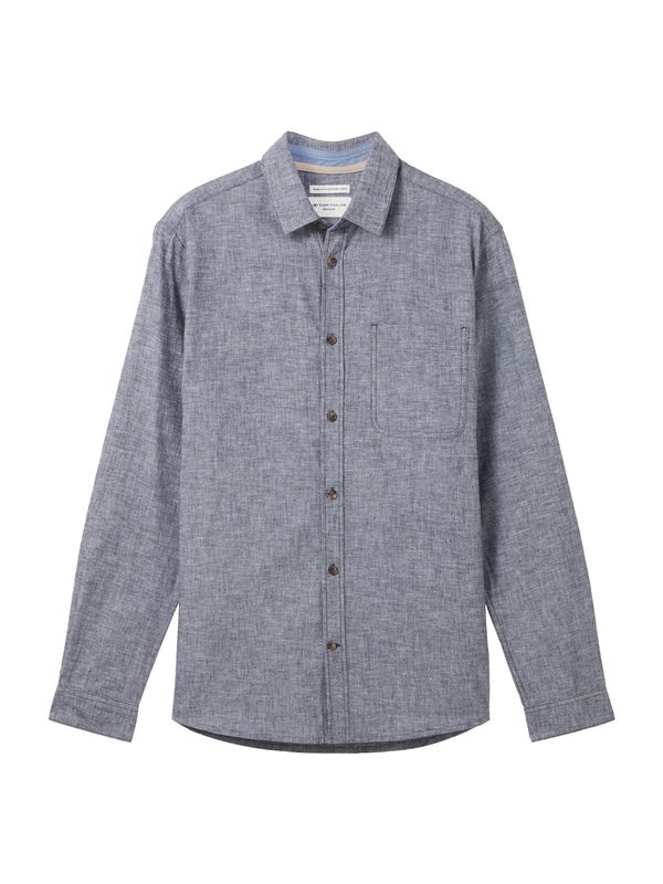 TOM TAILOR TOM TAILOR Риза  синьо меланж