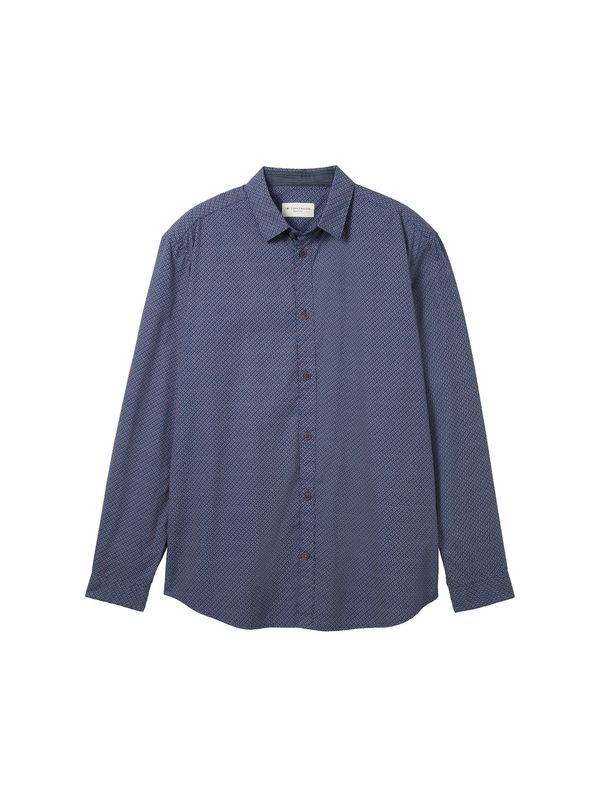 TOM TAILOR TOM TAILOR Риза  светлосиньо / тъмносиньо / пастелно червено