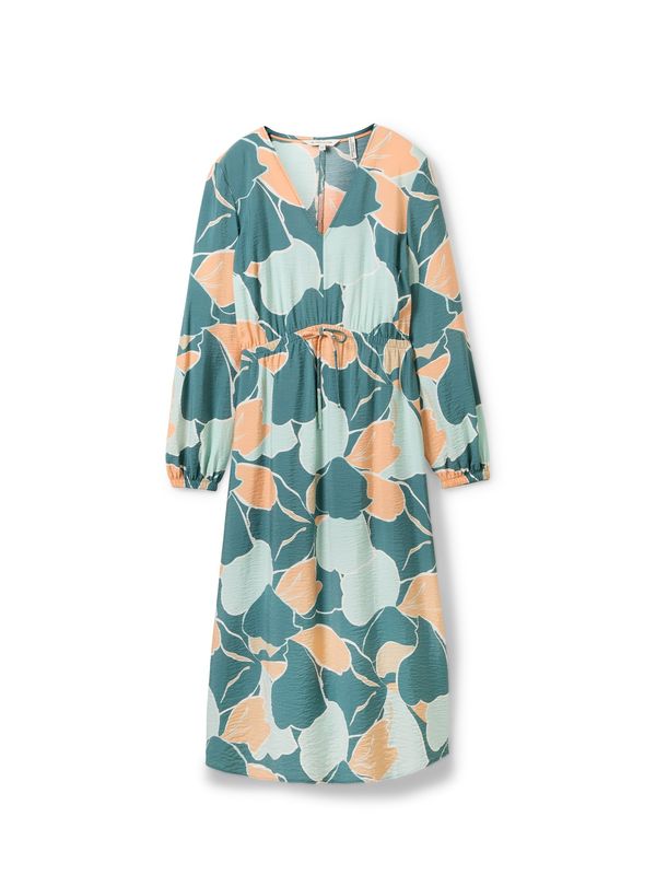 TOM TAILOR TOM TAILOR Рокля  мента / тъмнозелено / кайсия