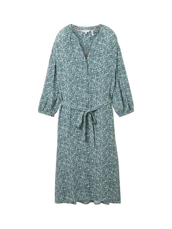 TOM TAILOR TOM TAILOR Рокля тип риза  смарагдово зелено / мента