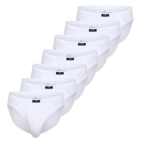 TOM TAILOR TOM TAILOR Слип  нейви синьо / бяло