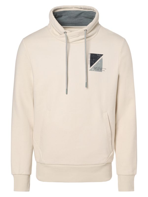 TOM TAILOR TOM TAILOR Суичър  екрю / нейви синьо / опушено синьо