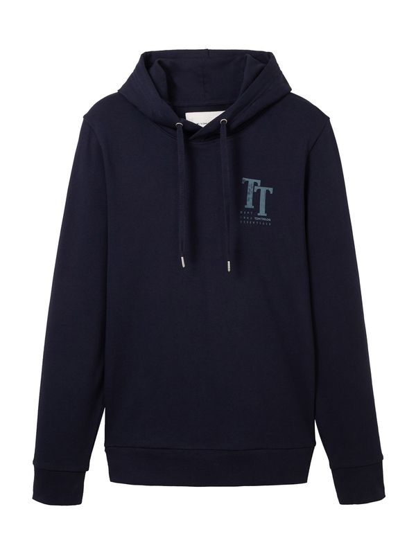 TOM TAILOR TOM TAILOR Суичър  нейви синьо / опал / ръждиво червено / бяло