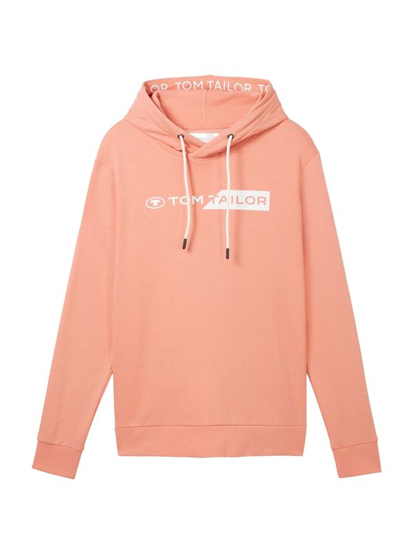 TOM TAILOR TOM TAILOR Суичър  пудра / бяло