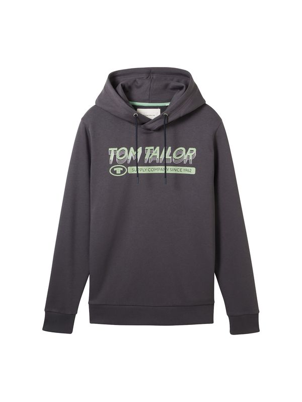 TOM TAILOR TOM TAILOR Суичър  тъмносиво