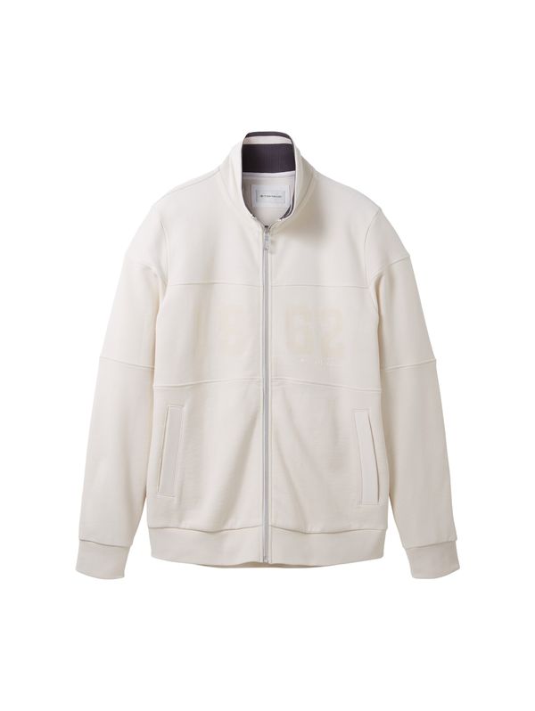 TOM TAILOR TOM TAILOR Суичъри с качулка  кремаво / светлобежово