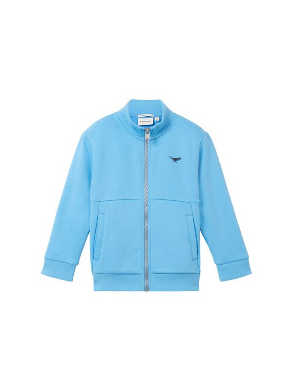 TOM TAILOR TOM TAILOR Суичъри с качулка 'Stand Up'  небесносиньо / черно