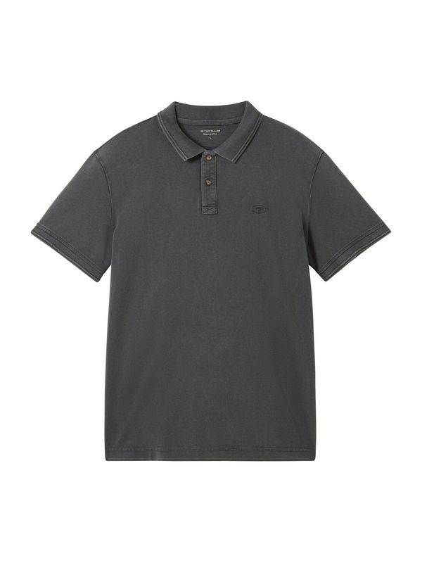 TOM TAILOR TOM TAILOR Тениска  антрацитно черно