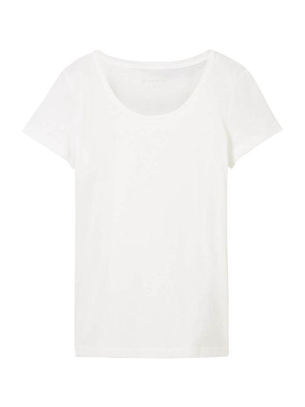 TOM TAILOR TOM TAILOR Тениска  бяло