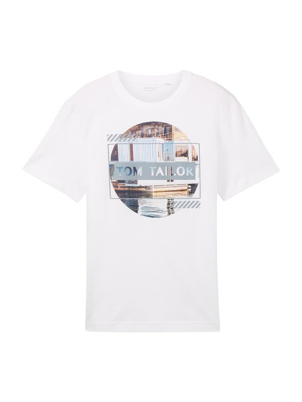 TOM TAILOR TOM TAILOR Тениска  бяло