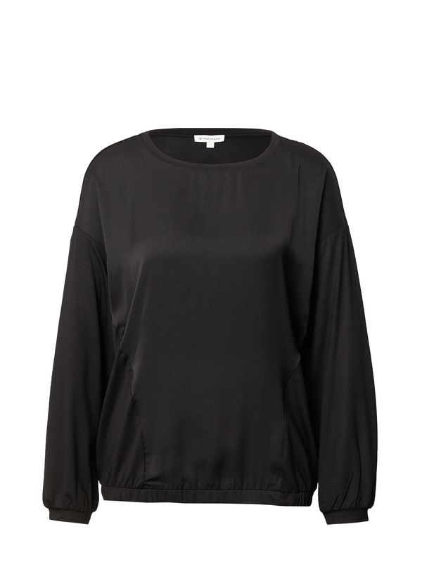 TOM TAILOR TOM TAILOR Тениска  черно