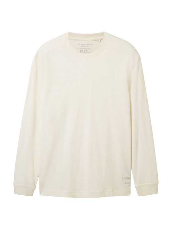 TOM TAILOR TOM TAILOR Тениска  екрю