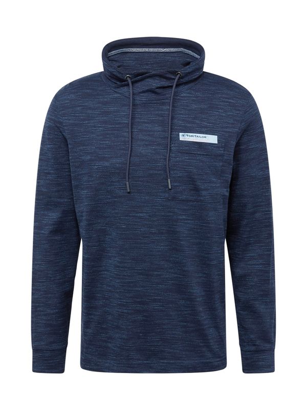 TOM TAILOR TOM TAILOR Тениска  гълъбово синьо / тъмносиньо