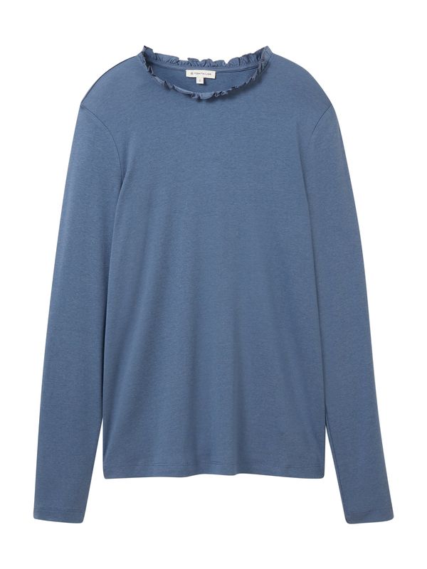 TOM TAILOR TOM TAILOR Тениска  гълъбово синьо