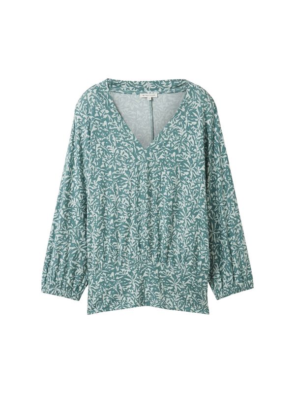 TOM TAILOR TOM TAILOR Тениска  мента / нефритено зелено