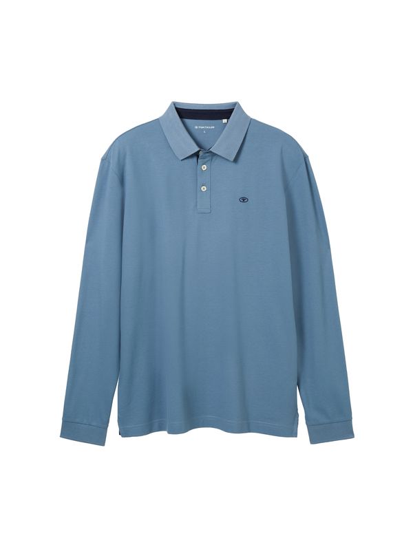 TOM TAILOR TOM TAILOR Тениска  небесносиньо / тъмносиньо