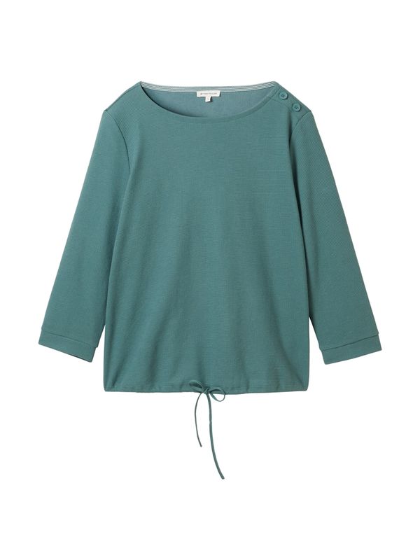 TOM TAILOR TOM TAILOR Тениска  нефритено зелено