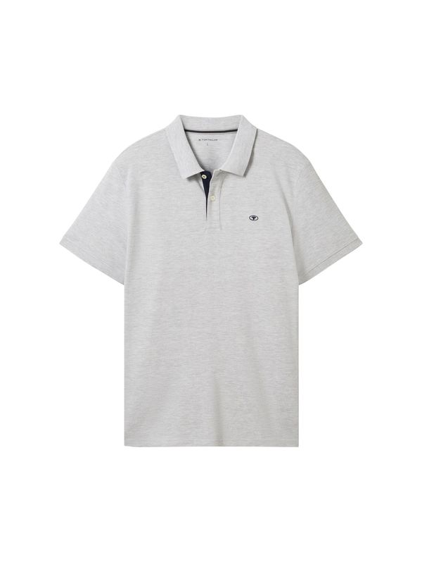 TOM TAILOR TOM TAILOR Тениска  нейви синьо / сив меланж