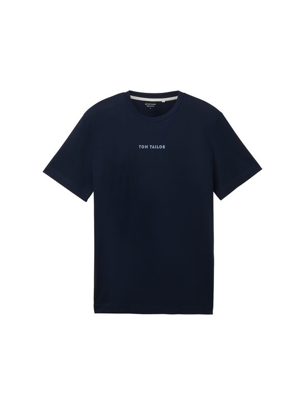 TOM TAILOR TOM TAILOR Тениска  нейви синьо / светлосиньо