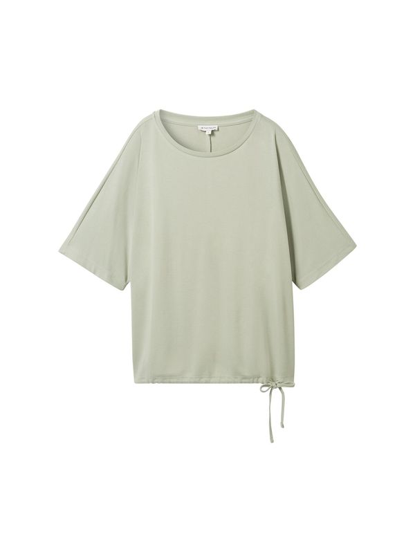 TOM TAILOR TOM TAILOR Тениска  пастелно зелено