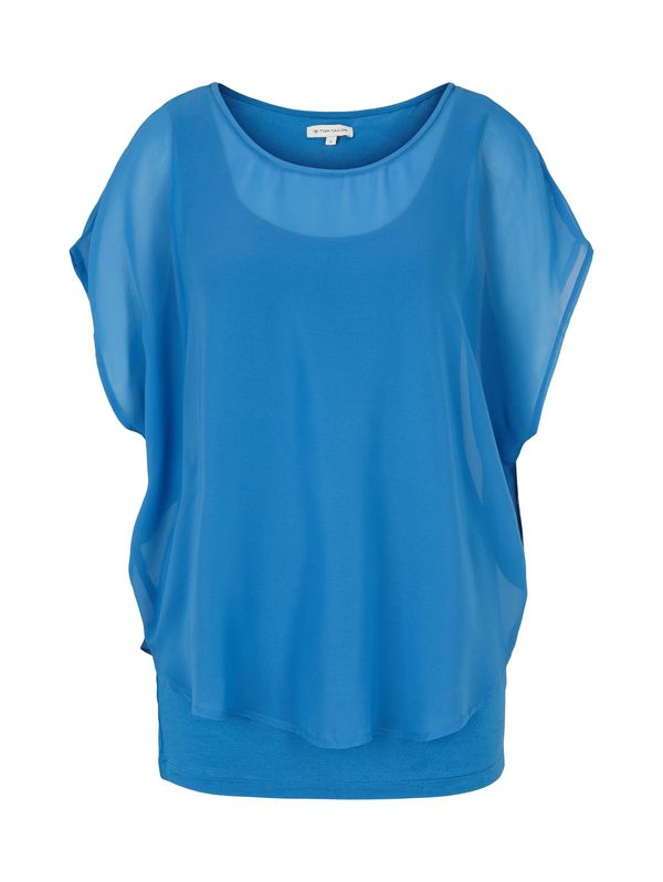 TOM TAILOR TOM TAILOR Тениска  синьо