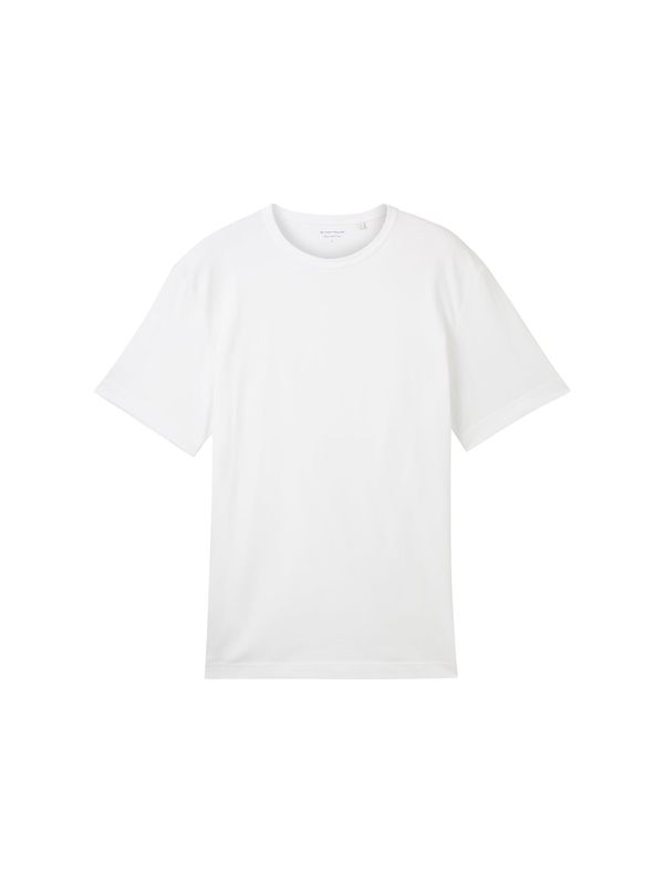 TOM TAILOR TOM TAILOR Тениска  светлосиньо / бяло