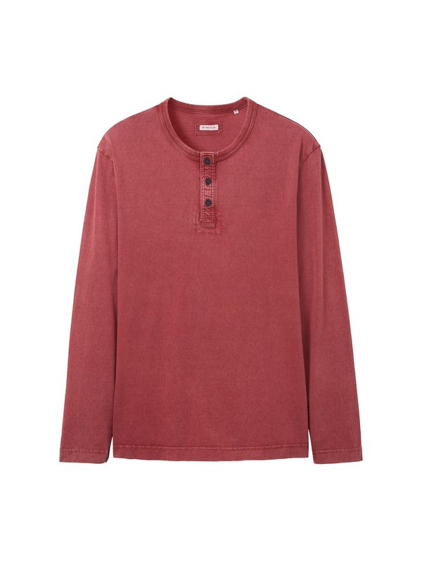 TOM TAILOR TOM TAILOR Тениска  винено червено