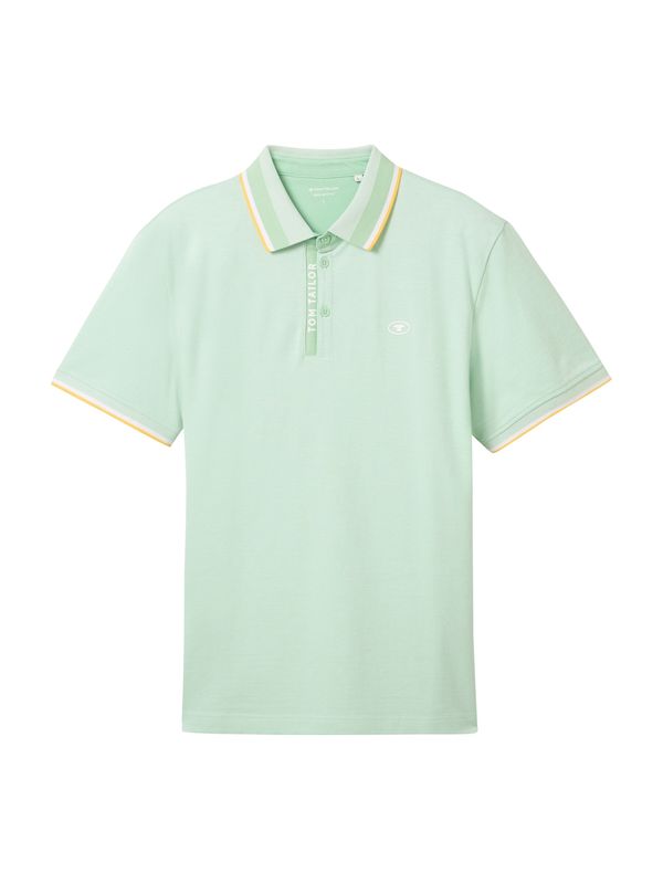 TOM TAILOR TOM TAILOR Тениска  жълто / мента / бяло