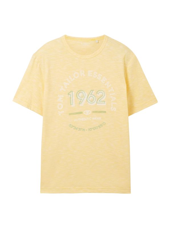 TOM TAILOR TOM TAILOR Тениска  жълто / мента / бяло