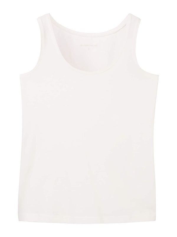 TOM TAILOR TOM TAILOR Топ  бяло