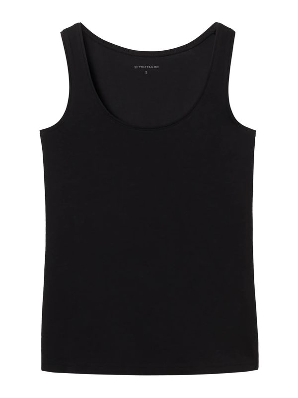 TOM TAILOR TOM TAILOR Топ  черно