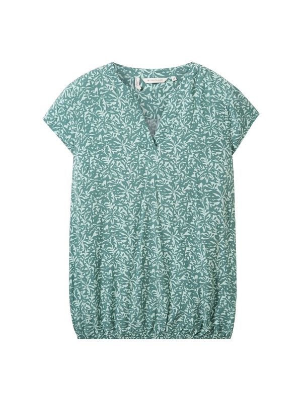 Tom Tailor Women + Tom Tailor Women + Блуза  мента / тъмнозелено