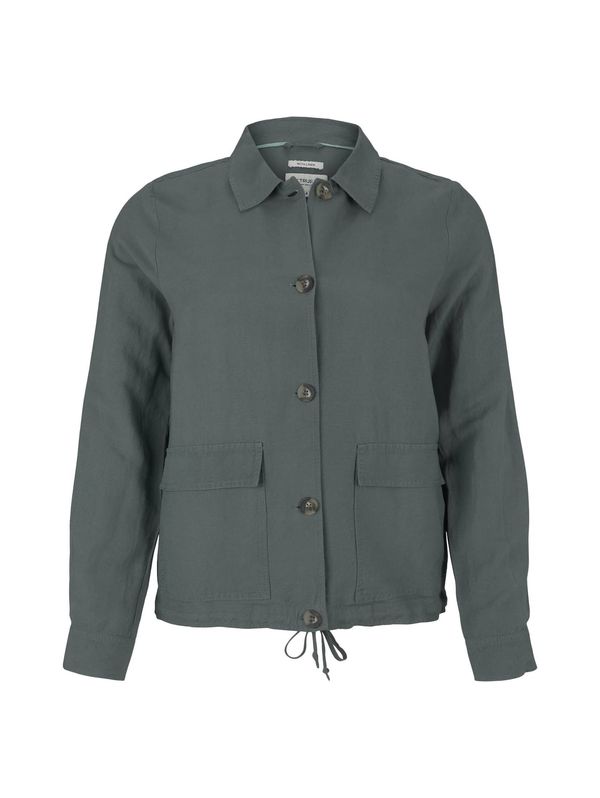 Tom Tailor Women + Tom Tailor Women + Преходно яке  графитено сиво