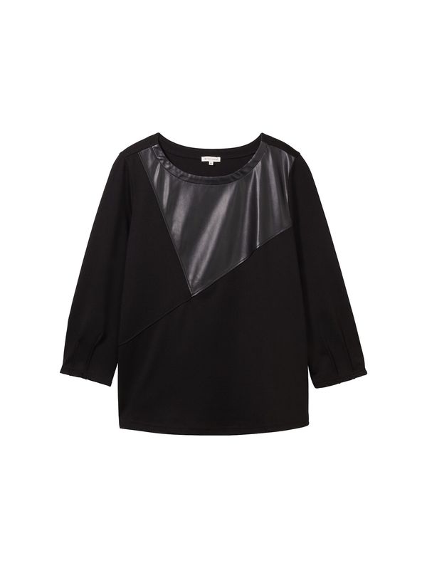 Tom Tailor Women + Tom Tailor Women + Тениска  черно